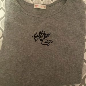 Gray Angle Sweatershirt